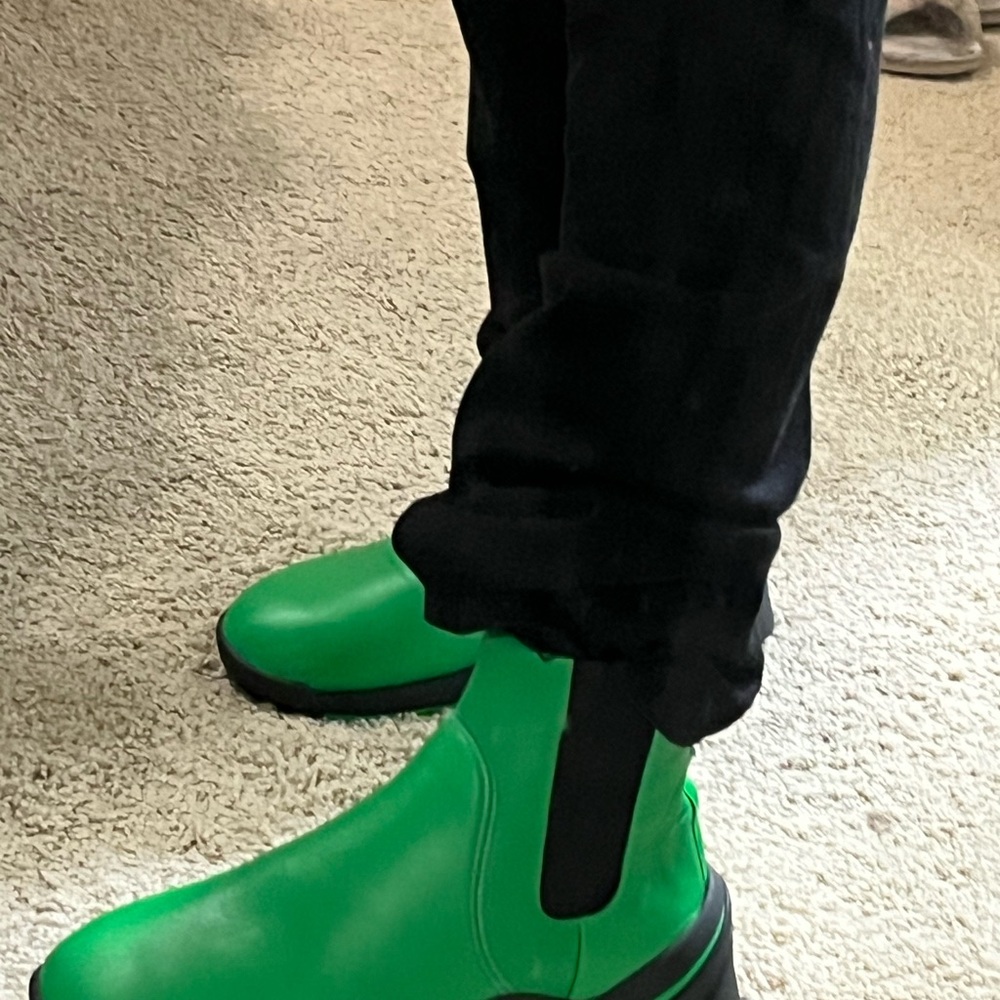 Bottega Veneta Green Men's Boots BNIB - Picture 10 of 12